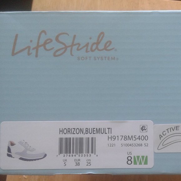 LIFESTRIDE SNEAKER SIZE 8 WIDE - Picture 4 of 9